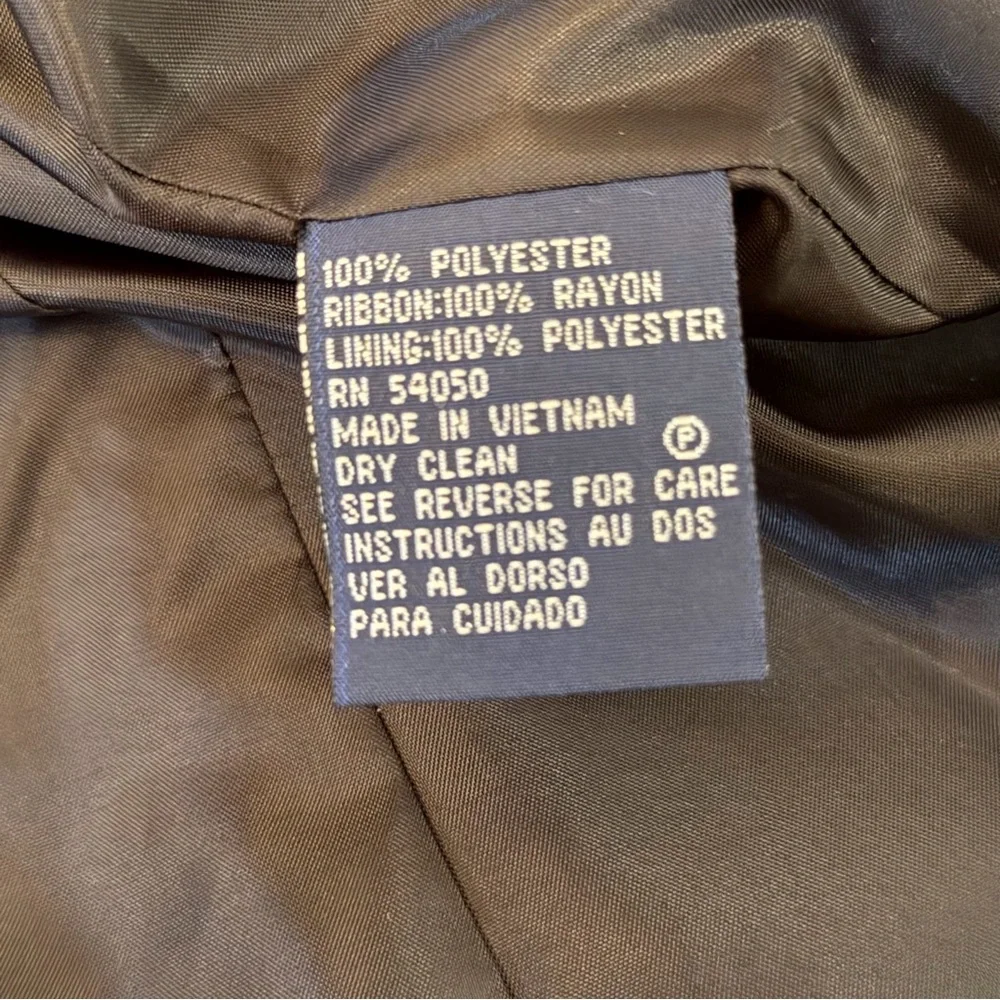 Evan Picone Women's 2P Gray Black Textured‎ Blazer Trendy Career Business Button